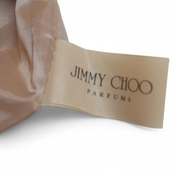 Jimmy Choo Metallic Rose Gold Cosmetic Bag – NWOT, Promotional Pouch - Picture 8 of 11
